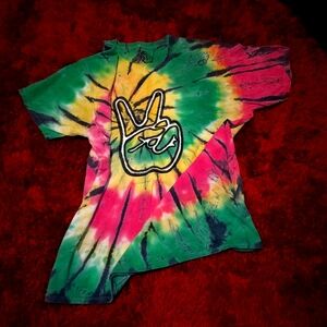 Tye Dye Mens T-shirt Sz Lg